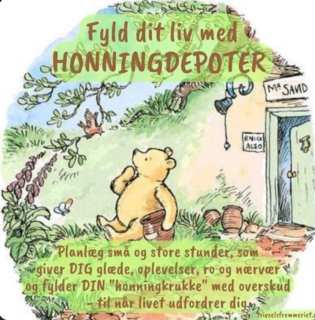 🍯🍯🍯 HUSK HONNINGDEPOTER. Dbh JetteCoach 😊🌱🔋#trivsel #stress #depression #angst #personligudvikling